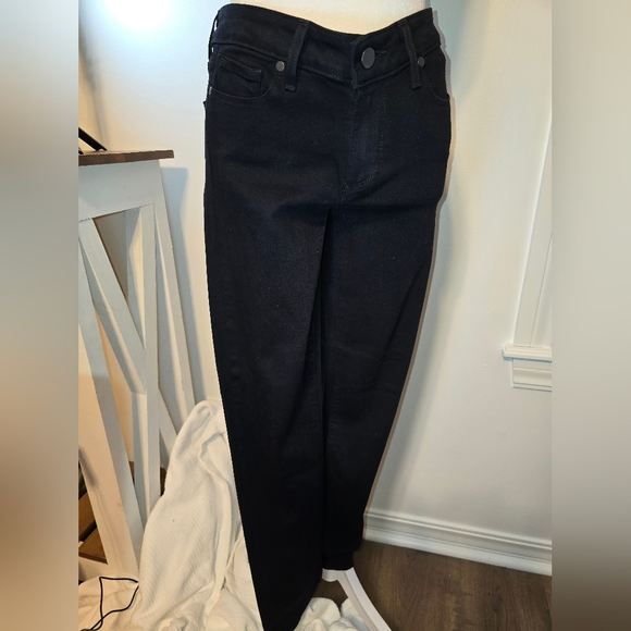 Paige Skyline Skinny Black Jeans Women's Size 27 - Picture 2 of 9